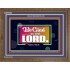 BE GLAD IN THE LORD  Sanctuary Wall Wooden Frame  GWF9581  "45X33"