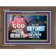 LED THE LOVE OF GOD SHED ABROAD IN OUR HEARTS  Large Wooden Frame  GWF9597  