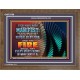 YOUR WORKS SHALL BE TRIED BY FIRE  Modern Art Picture  GWF9796  