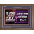 THE WICKED RESERVED FOR DAY OF DESTRUCTION  Wooden Frame Scripture Décor  GWF9899  "45X33"