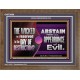 THE WICKED RESERVED FOR DAY OF DESTRUCTION  Wooden Frame Scripture Décor  GWF9899  