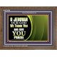 JEHOVAH OUR GOD WE THANK YOU AND GIVE YOU PRAISE  Unique Bible Verse Wooden Frame  GWF9909  