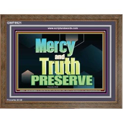 MERCY AND TRUTH PRESERVE  Christian Paintings  GWF9921  "45X33"