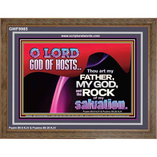 THOU ART MY FATHER MY GOD  Bible Verse Wooden Frame  GWF9985  