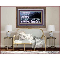 THE GLORY OF THE LORD WILL BE UPON YOU  Custom Inspiration Scriptural Art Wooden Frame  GWF10320  "45X33"