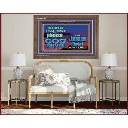 IT PAYS TO PLEASE THE LORD GOD ALMIGHTY  Church Picture  GWF10359  "45X33"