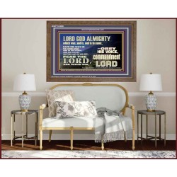 REBEL NOT AGAINST THE COMMANDMENTS OF THE LORD  Ultimate Inspirational Wall Art Picture  GWF10380  "45X33"
