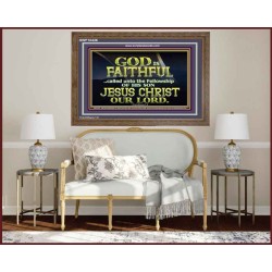 CALLED UNTO FELLOWSHIP WITH CHRIST JESUS  Scriptural Wall Art  GWF10436  "45X33"