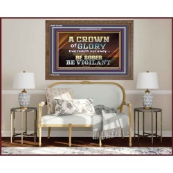 CROWN OF GLORY FOR OVERCOMERS  Scriptures Décor Wall Art  GWF10440  "45X33"