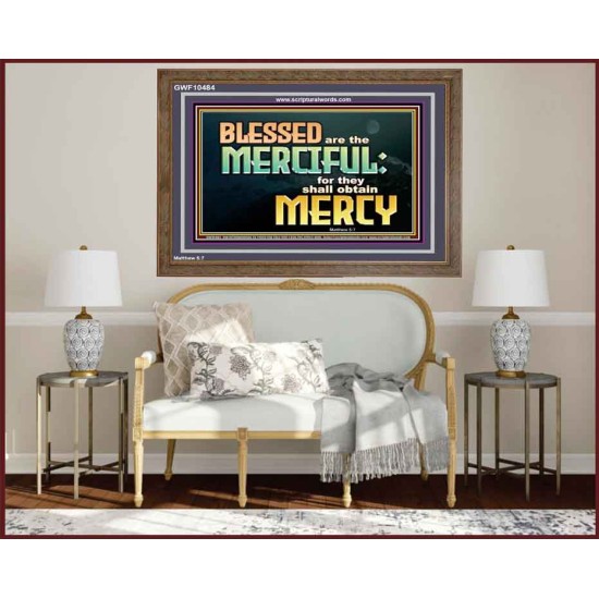 THE MERCIFUL SHALL OBTAIN MERCY  Religious Art  GWF10484  