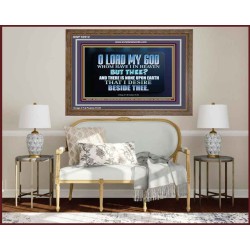 WHOM I HAVE IN HEAVEN BUT THEE O LORD  Bible Verse Wooden Frame  GWF10512  "45X33"