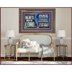 HOLINESS UNTO THE LORD  Righteous Living Christian Picture  GWF10524  "45X33"