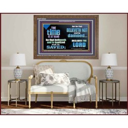 THE TIME IS AT HAND  Ultimate Power Wooden Frame  GWF10532  "45X33"