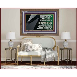 DEEP CALLETH UNTO DEEP  Modern Wall Art  GWF10591  "45X33"