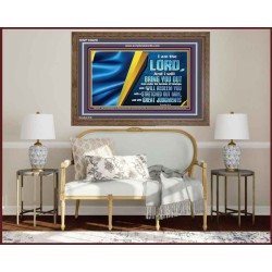 I WILL REDEEM YOU WITH A STRETCHED OUT ARM  New Wall Décor  GWF10620  "45X33"