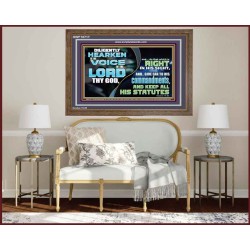 DILIGENTLY HEARKEN TO THE VOICE OF THE LORD THY GOD  Children Room  GWF10717  "45X33"