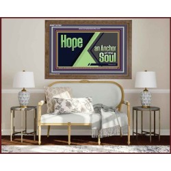 HOPE AN ANCHOR OF THE SOUL  Christian Paintings  GWF10762  "45X33"
