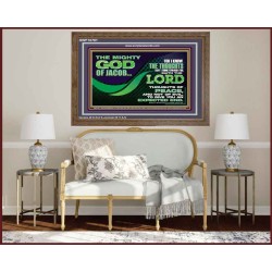 FOR I KNOW THE THOUGHTS THAT I THINK TOWARD YOU  Christian Wall Art Wall Art  GWF10781  "45X33"