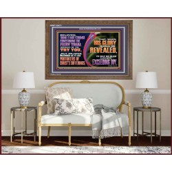 THINK IT NOT STRANGE CONCERNING THE FIERY TRIAL WHICH IS TO TRY YOU  Modern Christian Wall Décor Wooden Frame  GWF12071  "45X33"