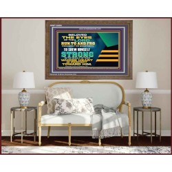 BELOVED THE EYES OF THE LORD RUN TO AND FRO THROUGHOUT THE WHOLE EARTH  Scripture Wall Art  GWF12094  "45X33"