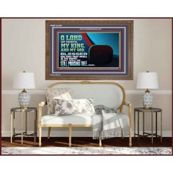 BLESSED ARE THEY THAT DWELL IN THY HOUSE O LORD OF HOSTS  Christian Art Wooden Frame  GWF12101  "45X33"