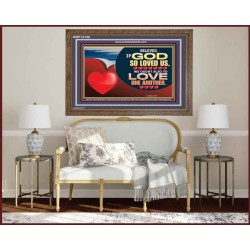 BELOVED IF GOD SO LOVED US  Custom Biblical Paintings  GWF12130  "45X33"