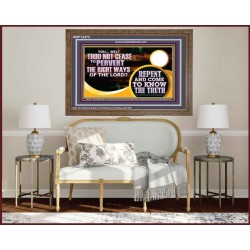 REPENT AND COME TO KNOW THE TRUTH  Eternal Power Wooden Frame  GWF12373  "45X33"