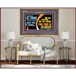 THE LAW AND THE PROPHETS  Scriptural Décor  GWF12695  "45X33"