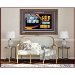 LORD I BELIEVE HELP THOU MINE UNBELIEF  Christian Paintings  GWF12725  "45X33"