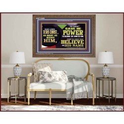 POWER TO BECOME THE SONS OF GOD  Eternal Power Picture  GWF12989  "45X33"