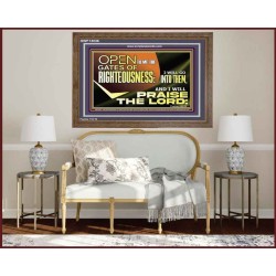 OPEN TO ME THE GATES OF RIGHTEOUSNESS  Children Room Décor  GWF13036  "45X33"