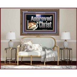 APPROVED IN CHRIST  Wall Art Wooden Frame  GWF13098  