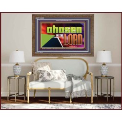 CHOSEN IN THE LORD  Wall Décor Wooden Frame  GWF13099  "45X33"