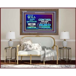THE WILL OF GOD SANCTIFICATION HOLINESS AND RIGHTEOUSNESS  Church Wooden Frame  GWF9588  "45X33"