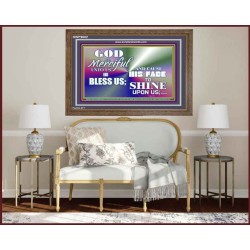 BE MERCIFUL UNTO ME O GOD  Home Art Wooden Frame  GWF9602  "45X33"