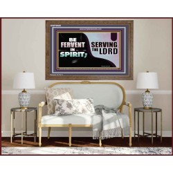 FERVENT IN SPIRIT SERVING THE LORD  Custom Art and Wall Décor  GWF9908  "45X33"