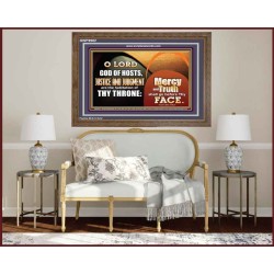 MERCY AND TRUTH SHALL GO BEFORE THEE O LORD OF HOSTS  Christian Wall Art  GWF9982  "45X33"