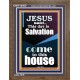 SALVATION IS COME TO THIS HOUSE  Unique Scriptural Picture  GWF10000  