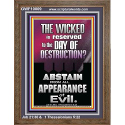 ABSTAIN FROM ALL APPEARANCE OF EVIL  Unique Scriptural Portrait  GWF10009  