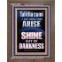 TALITHA CUMI ARISE SHINE OUT OF DARKNESS  Children Room Portrait  GWF10032  "33x45"