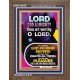 THOU ART WORTHY O LORD GOD ALMIGHTY  Christian Art Work Portrait  GWF10039  