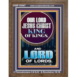 JESUS CHRIST - KING OF KINGS LORD OF LORDS   Bathroom Wall Art  GWF10047  "33x45"