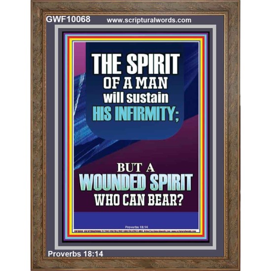 THE SPIRIT OF A MAN   Office Wall Portrait  GWF10068  