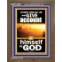 WE SHALL ALL GIVE ACCOUNT OF OUR LIFE TO GOD  Scriptural Décor Portrait  GWF10069  "33x45"