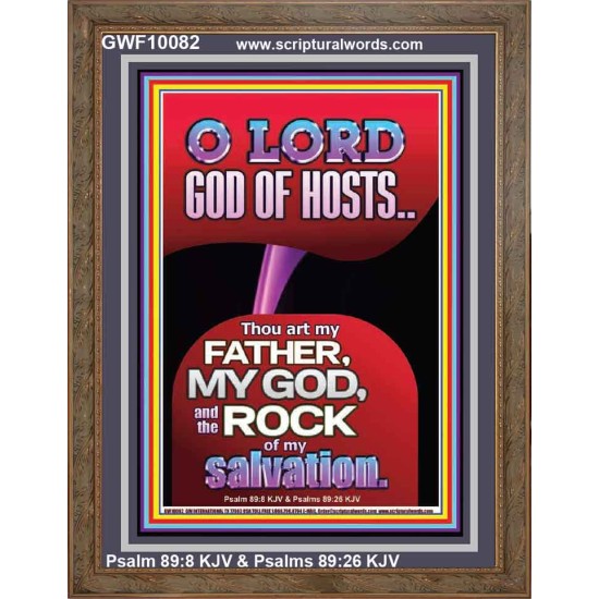 JEHOVAH THOU ART MY FATHER MY GOD  Scriptures Wall Art  GWF10082  