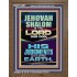 JEHOVAH SHALOM IS THE LORD OUR GOD  Christian Paintings  GWF10697  "33x45"