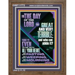 THE GREAT DAY OF THE LORD  Sciptural Décor  GWF11772  "33x45"