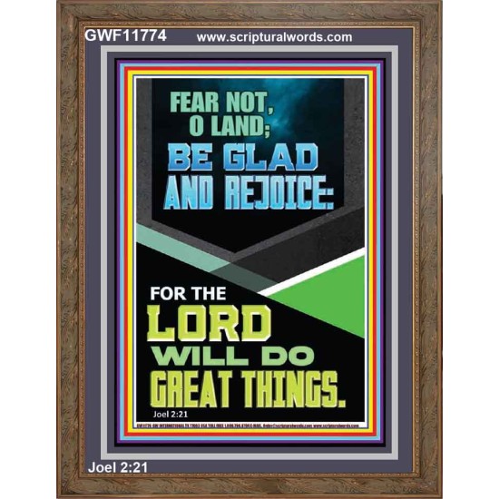 THE LORD WILL DO GREAT THINGS  Christian Paintings  GWF11774  