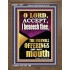 ACCEPT THE FREEWILL OFFERINGS OF MY MOUTH  Encouraging Bible Verse Portrait  GWF11777  "33x45"
