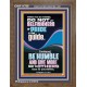 DO NOT LET SELFISHNESS OR PRIDE BE YOUR GUIDE BE HUMBLE  Contemporary Christian Wall Art Portrait  GWF11789  